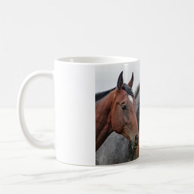 3 Horses Mug (Left)