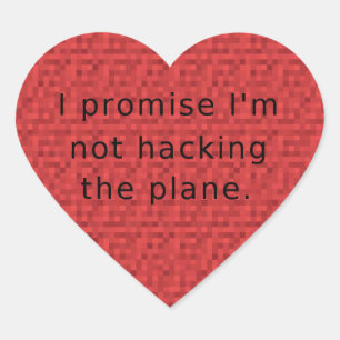 <3 I promise no h4x <3 Heart Sticker