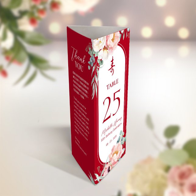 3 in 1 Table number, Menu & thank you card (Creator Uploaded)