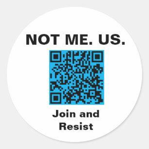 3 inch square stickers. Sheet of 6. Classic Round Sticker