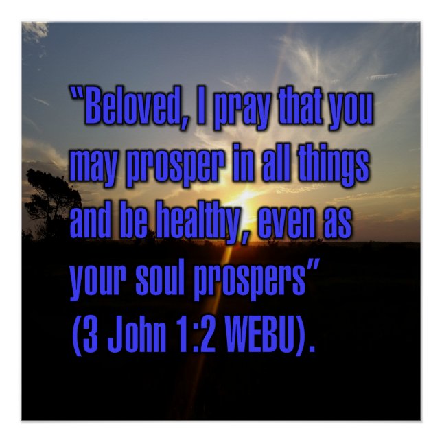 3 John 1:2 WEBU Poster (Front)