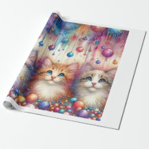 3 Kittens Wrapping Paper
