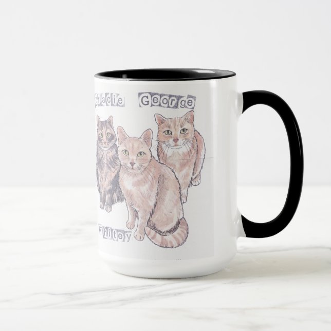 3 Kitties Mug (Right)