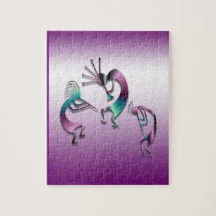 3 Kokopelli 107 Jigsaw Puzzle