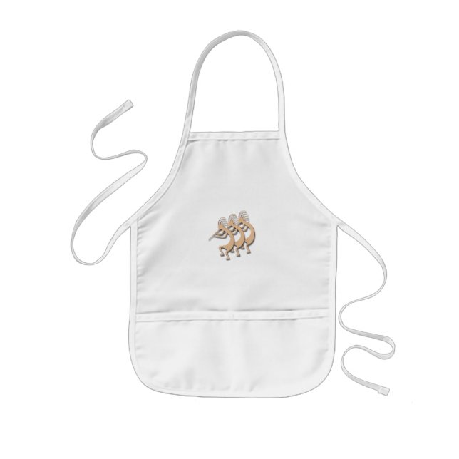 3 Kokopelli #41 Kids Apron (Front)