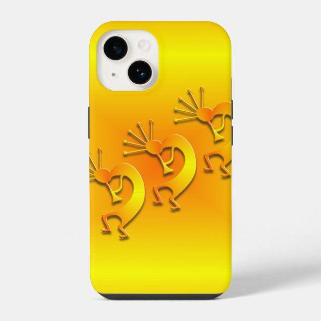 3 Kokopelli #89 iPhone Case (Back)
