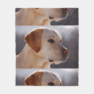 3 Labrador_Retriever Fleece Blanket
