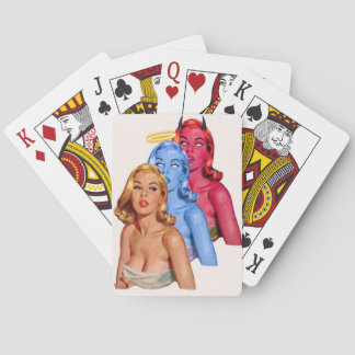 3 Lady Playing Cards. Playing Cards