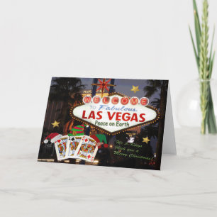 3 Las Vegas Kings Merry Christmas Card