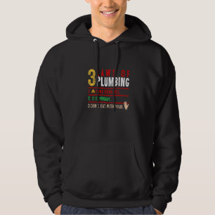 3 Laws Of Plumbing Plumber Plumbing Handyman Pipe Hoodie