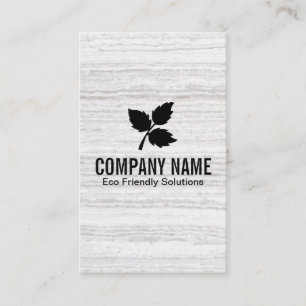 3 Leaf   Eco Friendly 2 / Texture Business Card