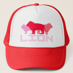 3 Lions (Red) Trucker Hat