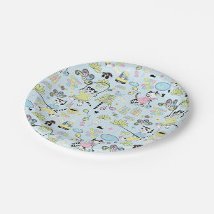 3 Little Kittens Paper Plates