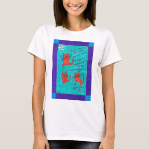 3 Little Kitty Kats Womens Tee