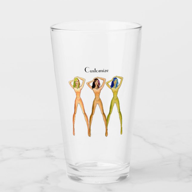 3 long-legged Ladies Standing Thunder_Cove  Glass (Front)