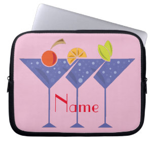 3 Martini Cocktails Thunder_Cove Laptop Sleeve