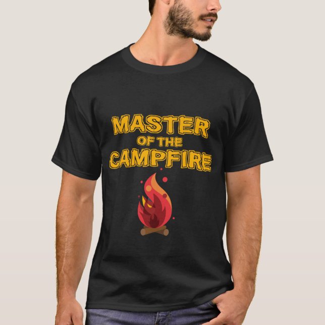 3 master of the campfire T-Shirt (Front)