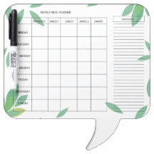 3 Meals+2 Snacks+Shopping List | Reusable