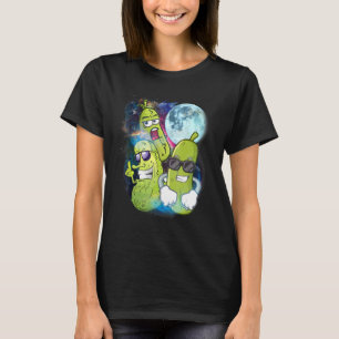 3 Moon Pickles Sunglasses  Cucumber Vegan Food T-Shirt