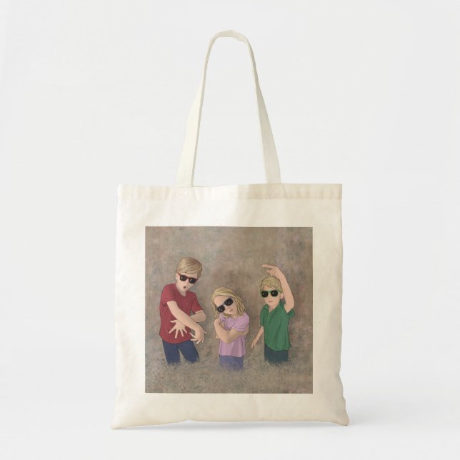 3 Munchkins Tote Bag (Front)