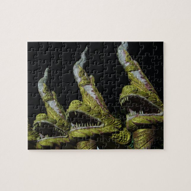 3 Nagas at Night Jigsaw Puzzle (Horizontal)