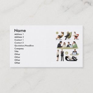 3 , Name, Address 1, Address 2, Contact 1, Cont... Business Card