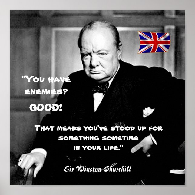 #3 - "On Having Enemies" Poster (Front)