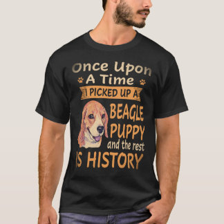 3 One Upon A Time -  Beagle Puppy Beagle T-Shirt