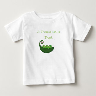 3 Peas in Pod Baby T-Shirt