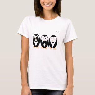 3 penguins women T-shirt