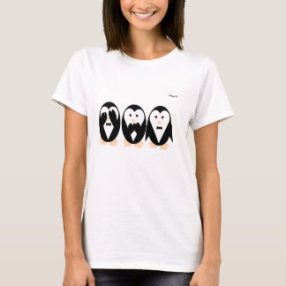 3 penguins women T-shirt