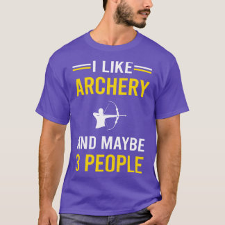 3 People Archery Archer Arrow Arrows Bow T-Shirt