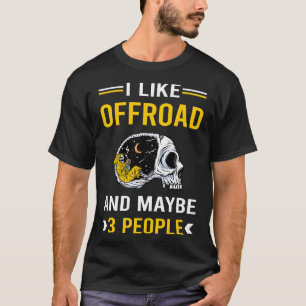 3 People Offroading Offroad T-Shirt