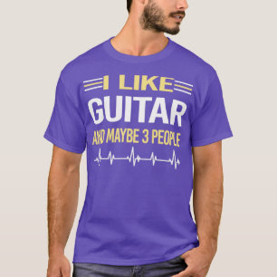 3 People Playing Guitar Guitarist T-Shirt
