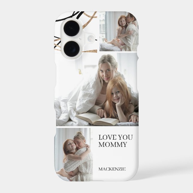  3 Photo Collage and Text Personalised (Back)