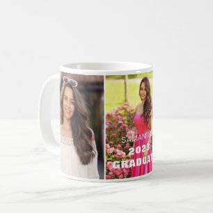 3 Photo Collage Graduation  Coffee Mug