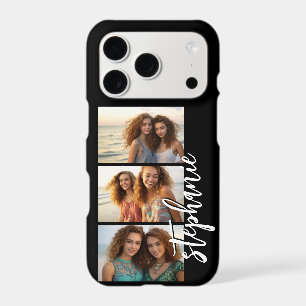 3 Photo Collage - Horizontal Pics with Custom Name