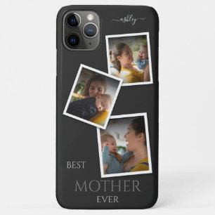 3 Photo Collage Mum Family Memorable Mother's Day iPhone 11 Pro Max Case