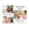 3 Photo Collage Wedding Save the Date Postcard