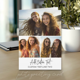 3 Photo Collage with Script Text Card