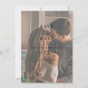 3 Photo Elegant Wedding Website QR Code Save The Date