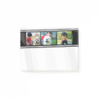 3-Photo film strip personalised photo sticky notes
