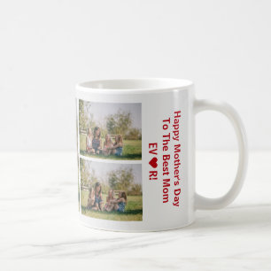 3 Photos Best Mum Ever Photo Collage Mother's Day Coffee Mug