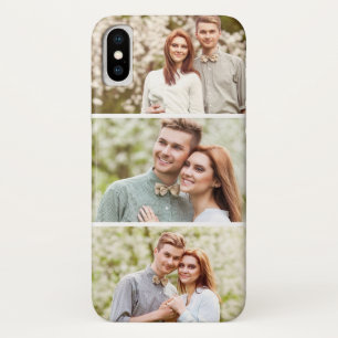 3 Photos   Custom Photo Collage iPhone X Case