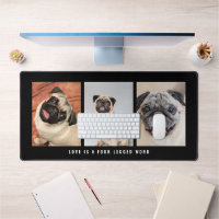 3 Photos Pet Dog Love Is A Four Legged Word Black