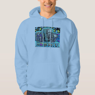 3 Polar Bears Hoodie