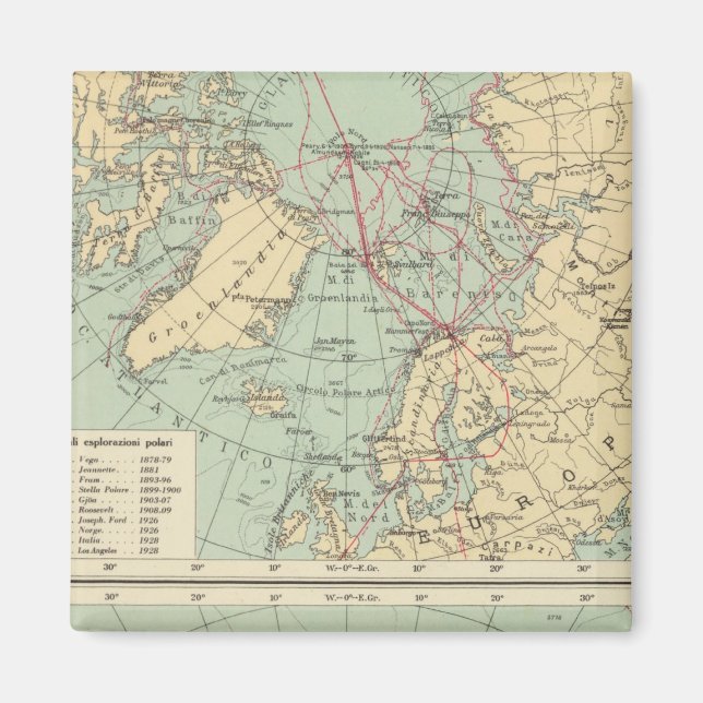 3 Polar Lands Magnet (Front)