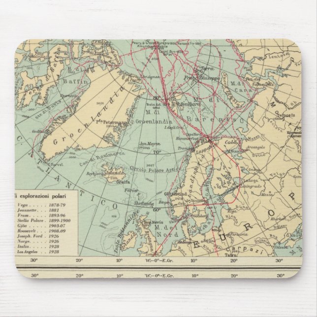 3 Polar Lands Mouse Pad (Front)