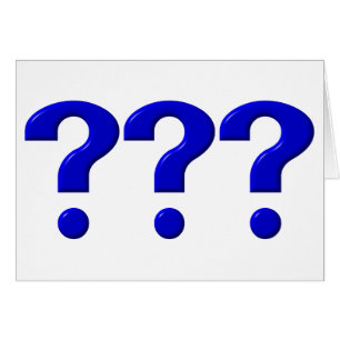 3 Question Marks