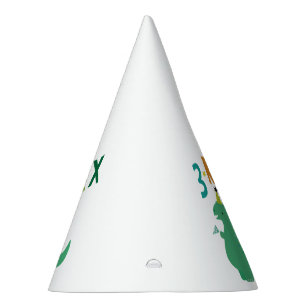 3-Rex 3rd Birthday party Dinosaur Hat